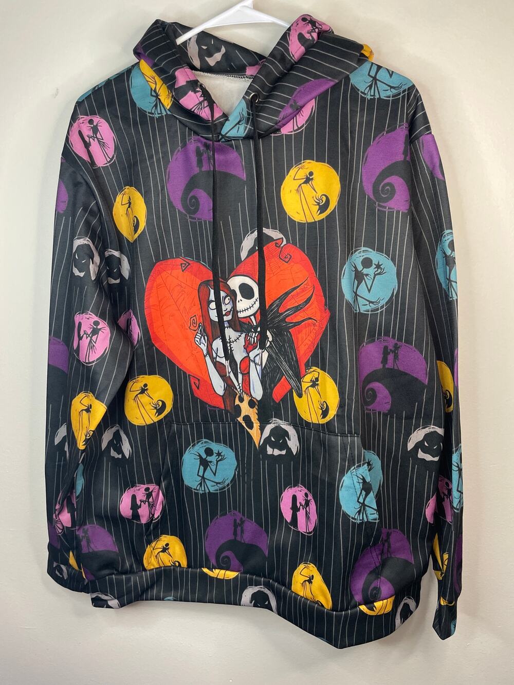 NEW Jack Skellington Hoodie Size L